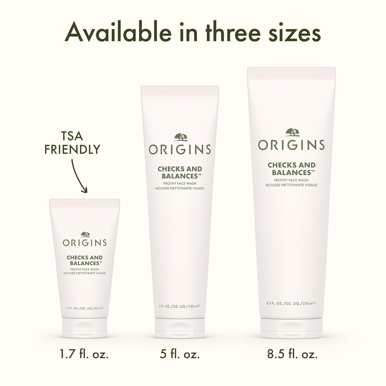 Origins Checks and Balances Frothy Face Wash & Gentle Face Wash for Men and Women | Foaming Facial Cleanser