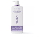 Native Moisturizing Bodywash - Vanilla & Cashmere - 22 Fl Oz: Paraben-Free, Sulfate-Free, Sensitive Skin, Whole Body
