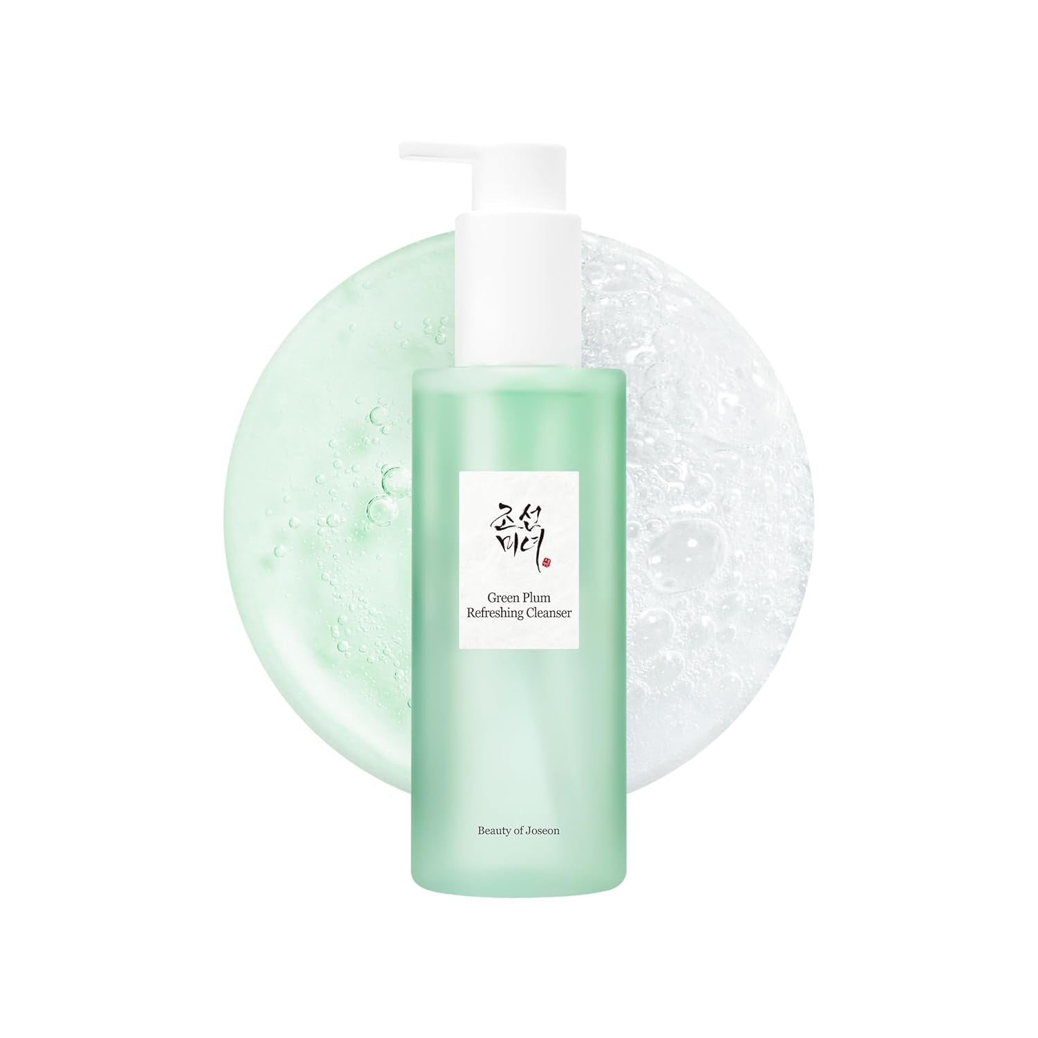 Joseon Beauty Green Plum Refreshing Gel Cleanser - Deep Pore Cleansing Face Wash for All Skin Types, 200ml (6.76 Fl. Oz)