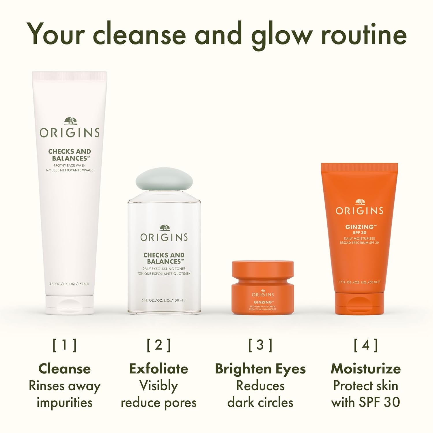 Origins Checks and Balances Frothy Face Wash & Gentle Face Wash for Men and Women | Foaming Facial Cleanser