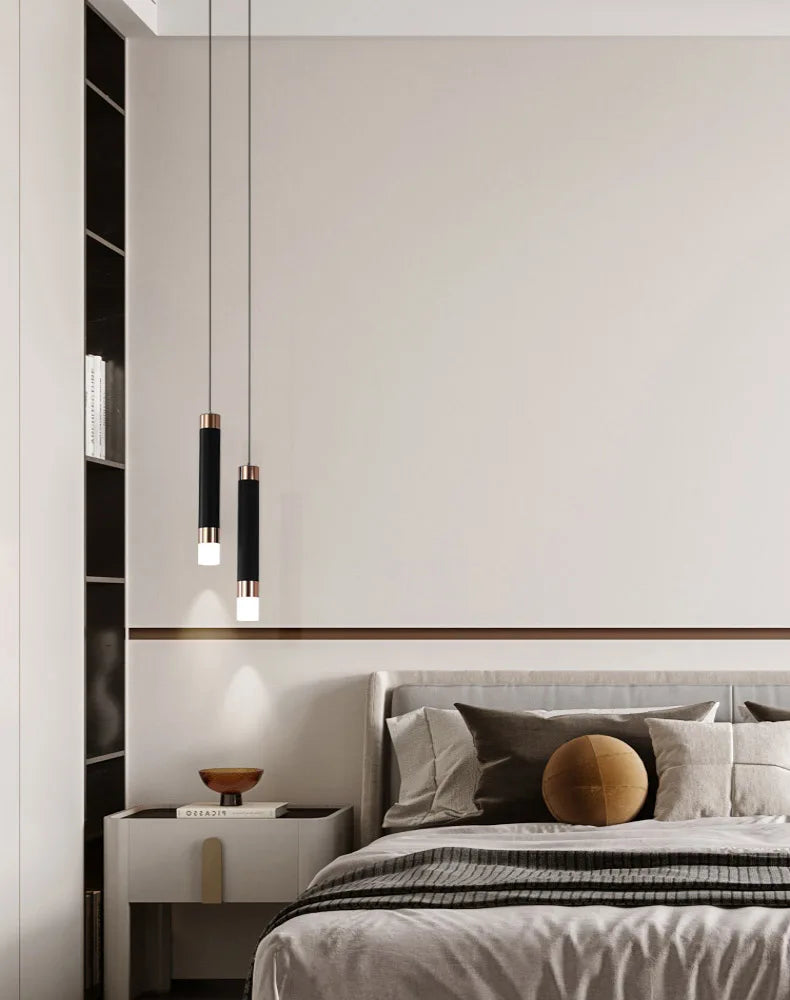 Modern Lustre Minimalist LED Pendant Lights Chandelier For Bedroom Living Room Home Decor Hanging Lamp suspension indoor lights