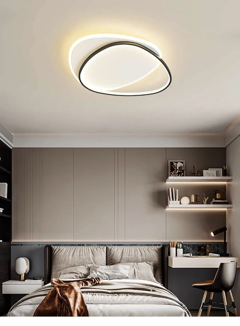 QIYIMEI Modern LED Chandelier Indoor Lights For Bedroom Study Living Room Lighting Lamps Luminaria Lustres HOME Decoration