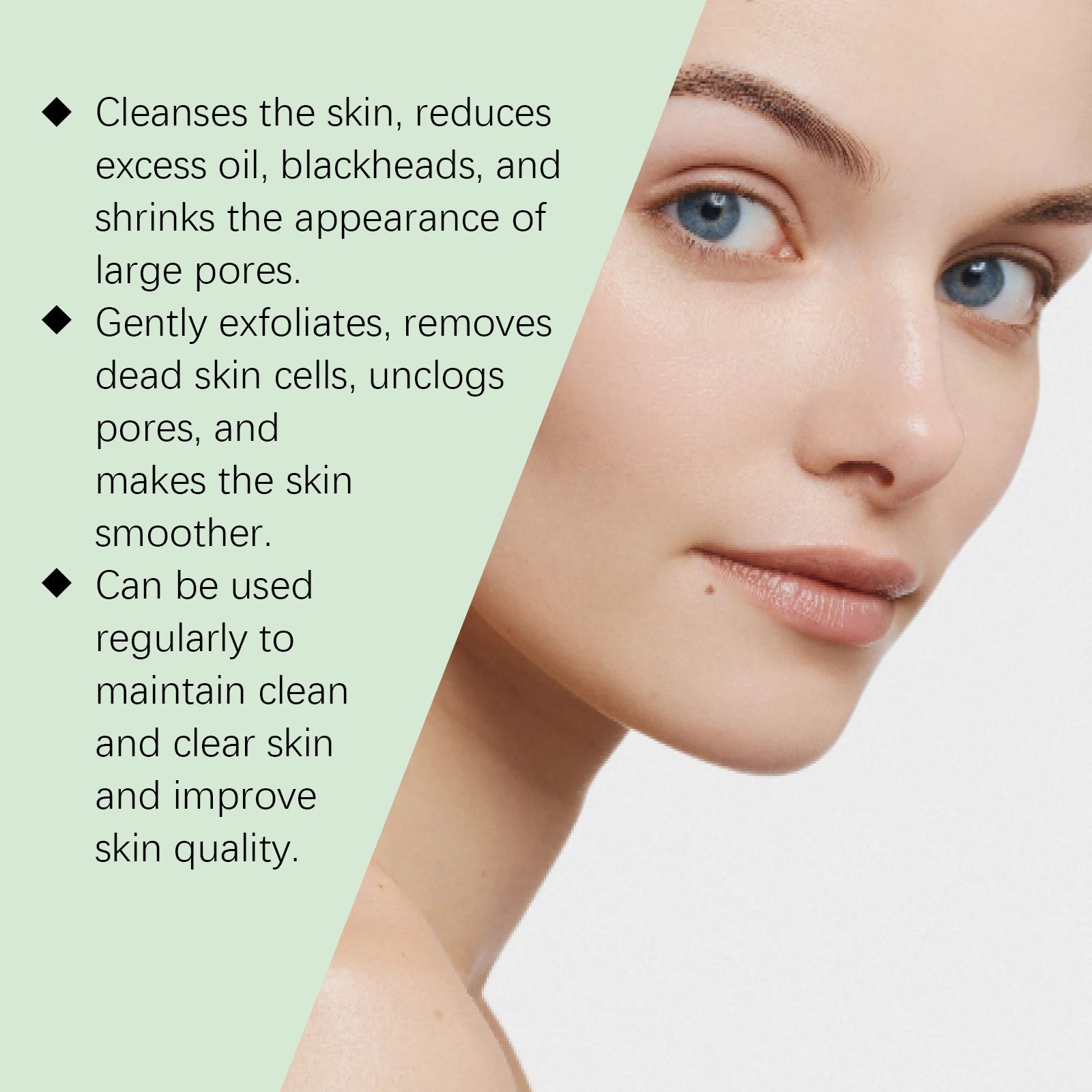 Salicylic Acid Cleaning Pads Reduce Pores Dirt Exfoliate Remove Dead Skin Gentle Oil Control Soothing Facial Care Cotton Pads
