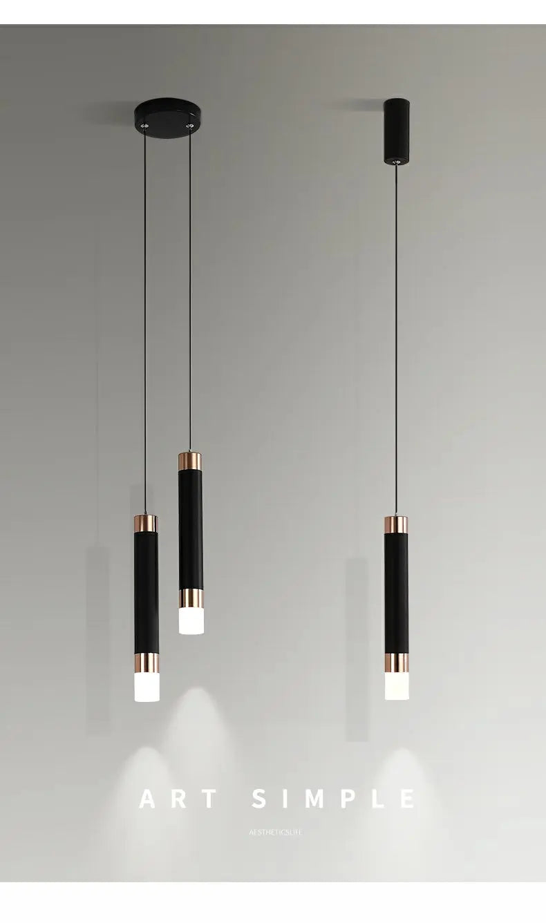 Modern Lustre Minimalist LED Pendant Lights Chandelier For Bedroom Living Room Home Decor Hanging Lamp suspension indoor lights