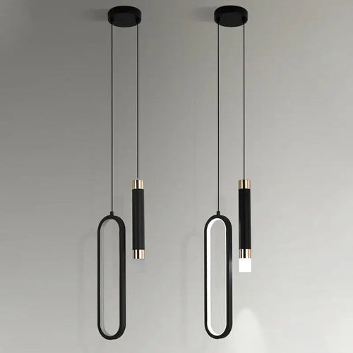 Minimalist LED Pendant Chandelier – Modern Hanging Light