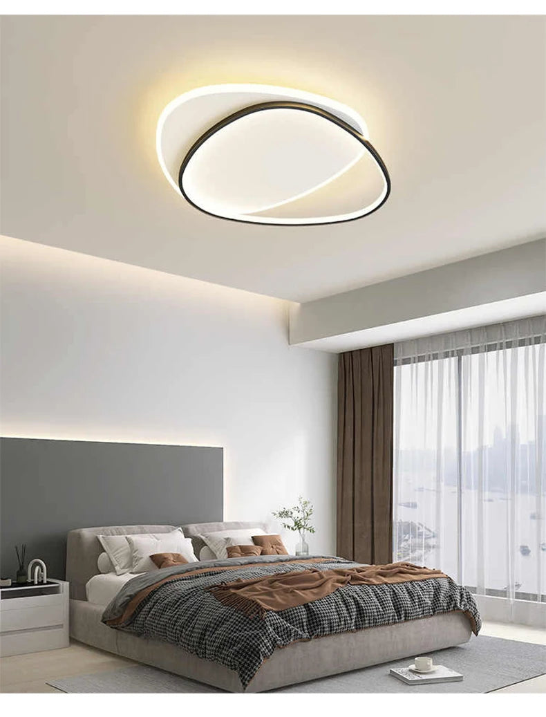 QIYIMEI Modern LED Chandelier Indoor Lights For Bedroom Study Living Room Lighting Lamps Luminaria Lustres HOME Decoration
