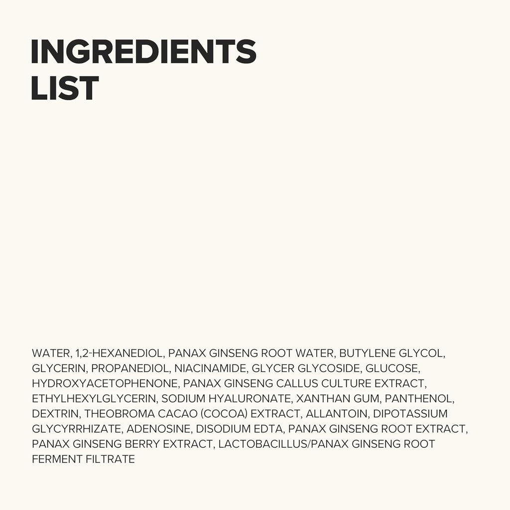 Ginseng Essence Water Hydrating Toner for Dry and Dull Skin - Korean Moisturizing Skincare for All, 150ml (5.07 fl oz)